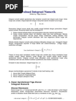 Numerical Integration (Simpson, Midpoint, Trapezium) - Yoppy Soleman