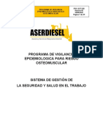 PVE Riesgo Ostemuscular Aserdiesel