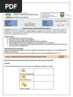 Examen Quimestral - Lengua y Literatura