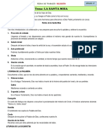 5° Ficha de Trabajo 18 de Agosto Religión