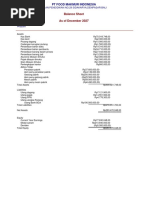 Standard Balance Sheet