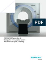 4 Slice Refurbished CT Scan Machine