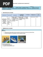 SESION DE APRENDIZAJE N°10 Velocidad-Aceleracion