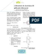 Practica Amplificador Diferencial