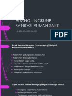 Ruang Lingkup Sanitasi Rumah Sakit