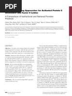 Botero Et Al. - 2017 - Diagnostic Testing Approaches For Activated Protein C Resistance and Factor V LeidenA Comparison of Institutional