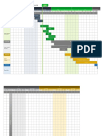 IC 12 Month Project Gantt Chart 10941