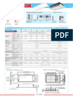 Hoja de Producto VRF Unidades Interiores