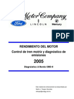 Rendimiento Del Motor Control de Tren Motriz y Diagnóstico de Emisiones