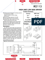 High and Low Side Driver: Features Product Summary