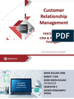 CRM & Pengalaman Pelanggan