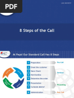 8 Steps of Call - PepsiCo