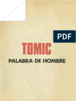 Tomic Palabra de Hombre