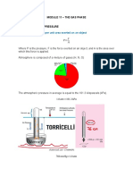 Module 11 - The Gas Phase