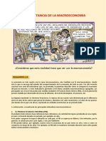 Importancia de La Macroeconomia 4°