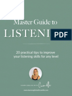 Master Guide To Listening Camille Hanson Download