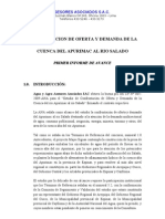 Confrontacion de Oferta y Demanda 1er Informe