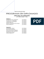 Programa de Diplomado SEBAP 2020