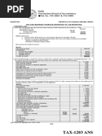 TAX 1203 Answers Financial Reporting vs. Tax Reporting