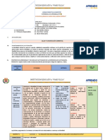 EXPERIENCIA DE APRENDIZAJE #08 DPCC - 2DO III BIMESTRE DPCC