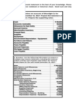 Financial Statement Exam