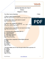 Important Questions For CBSE Class 9 Science Chapter 6