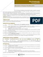 Pós Direito Previdenciario e Processo Previdenciario