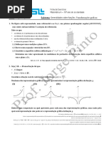 Ficha de Exercícios Matemática A - 10º Ano de Escolaridade Tema: Funções e Gráficos Subtema: Generalidades Sobre Funções