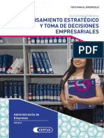 Pensamiento Estratégico y Toma de Decisiones Empresariales