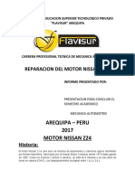 Informe Reparacion Del Motor z24