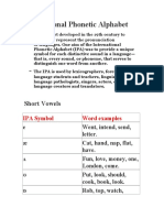 International Phonetic Alphabet