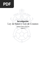 Investigación - Ley de Senos y Ley de Cosenos - Kenzo Ito y Santiago Ochoa