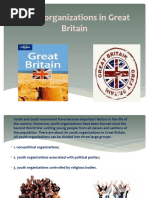 Youth Organizations in Great Britain