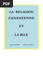 16 La Religion Cananeenne Et La Bible