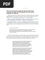 Tipos de Documentos