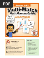 Multi-Match Multi-Match: Math Math Games Games Guide Guide