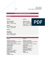 PLANO ALIMENTAR QUANTITATIVO - Matheus Do Nascimento