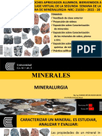 Caracterizacion de Los Minerales