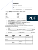 Categorías Gramaticales