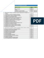 Matriz de Procedimientos