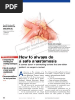 Anastomosis