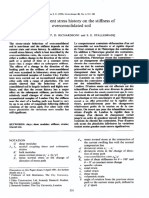 Atkinson - 1990 - Effect of Recent Stress History On The Stiffness of Overconsolidated Soil