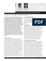 Bearing Capacity of Square Footing On Reinforced Pond Ash