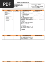 Weekly Learning Plan, Quarter 1 Week 2 SCIENCE