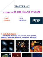 VIII-17-Stars and The Solar System