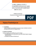 Modul Inti 2. Koordinasi Penanganan Gizi Pada Masa Tanggap Darurat