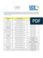 Place Sense - Elcamino Software PVT LTD - 2.6 LPA - Drive 6 Final Selects