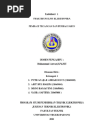 Labsheet 1 Pembagi Arus Dan Tegangan