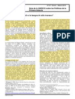 ¿Cuál Es La Imagen de Niño Tenemos - Nota de La UNESCO Sobre Las Políticas de La Primera Infancia (2010) - Moss Peter (1) 1