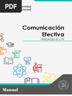 Manual de Comunicación Efectiva 2022 10 (Unidades 3 y 4)